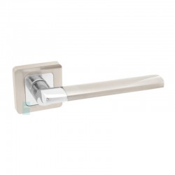 Ручка дверна Code Deco H-22092-A (UA) NIS/CR (нікель матовий/хром)