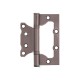 Дверні петлі Gavroche GR PLAT 100x75x2,5 мм, B2 BN (чорний нікель)